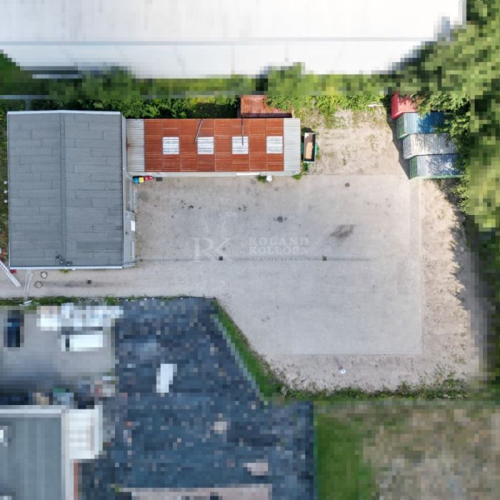 Gewerbegrundstück mit ca. 1.600 m² Freifläche & zwei Hallen – verkehrsgünstig in HH-Wilhelmsburg